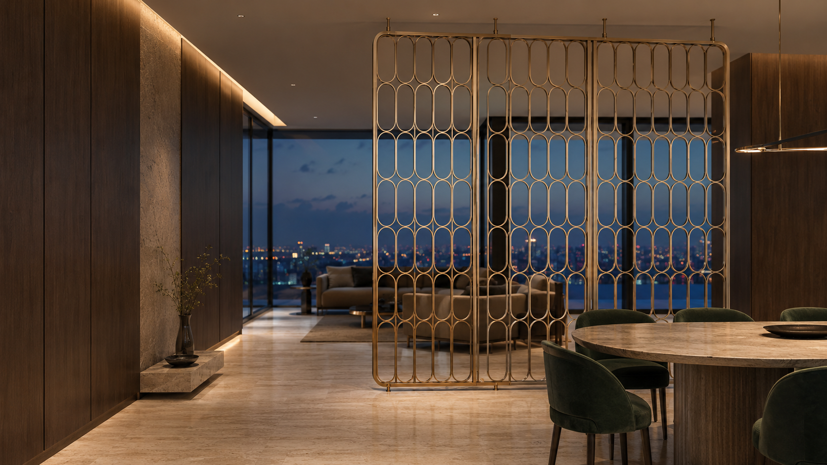 Wave & Fluted Metal Dividers