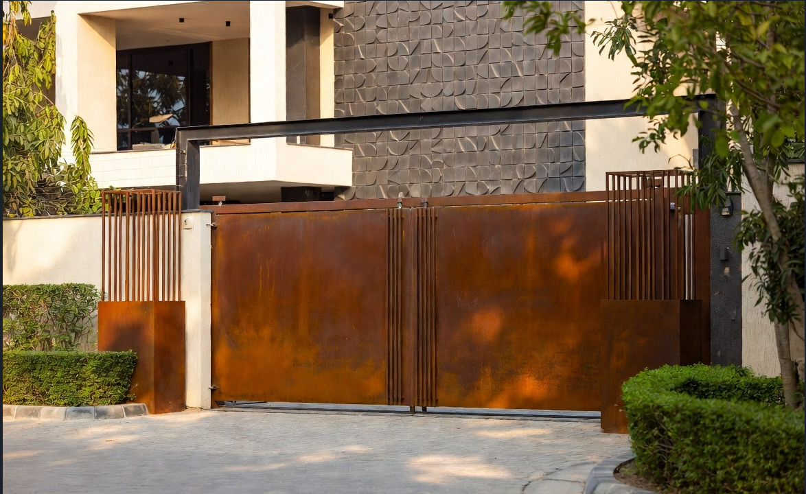 Landscape Corten Planters