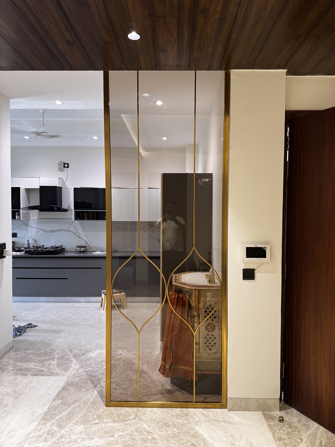 Champagne Wave Panel