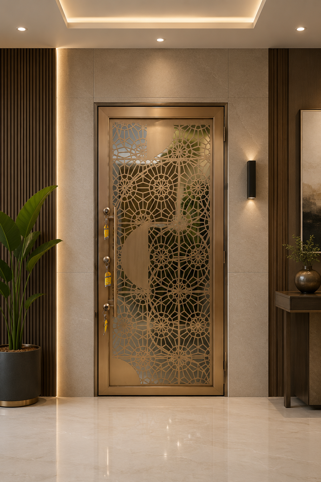 Bronze Entrance Entrance