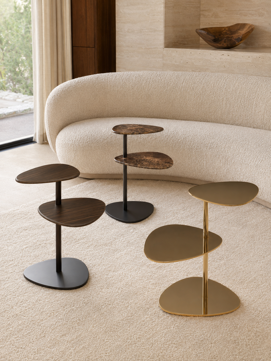Brass Accent Desk
