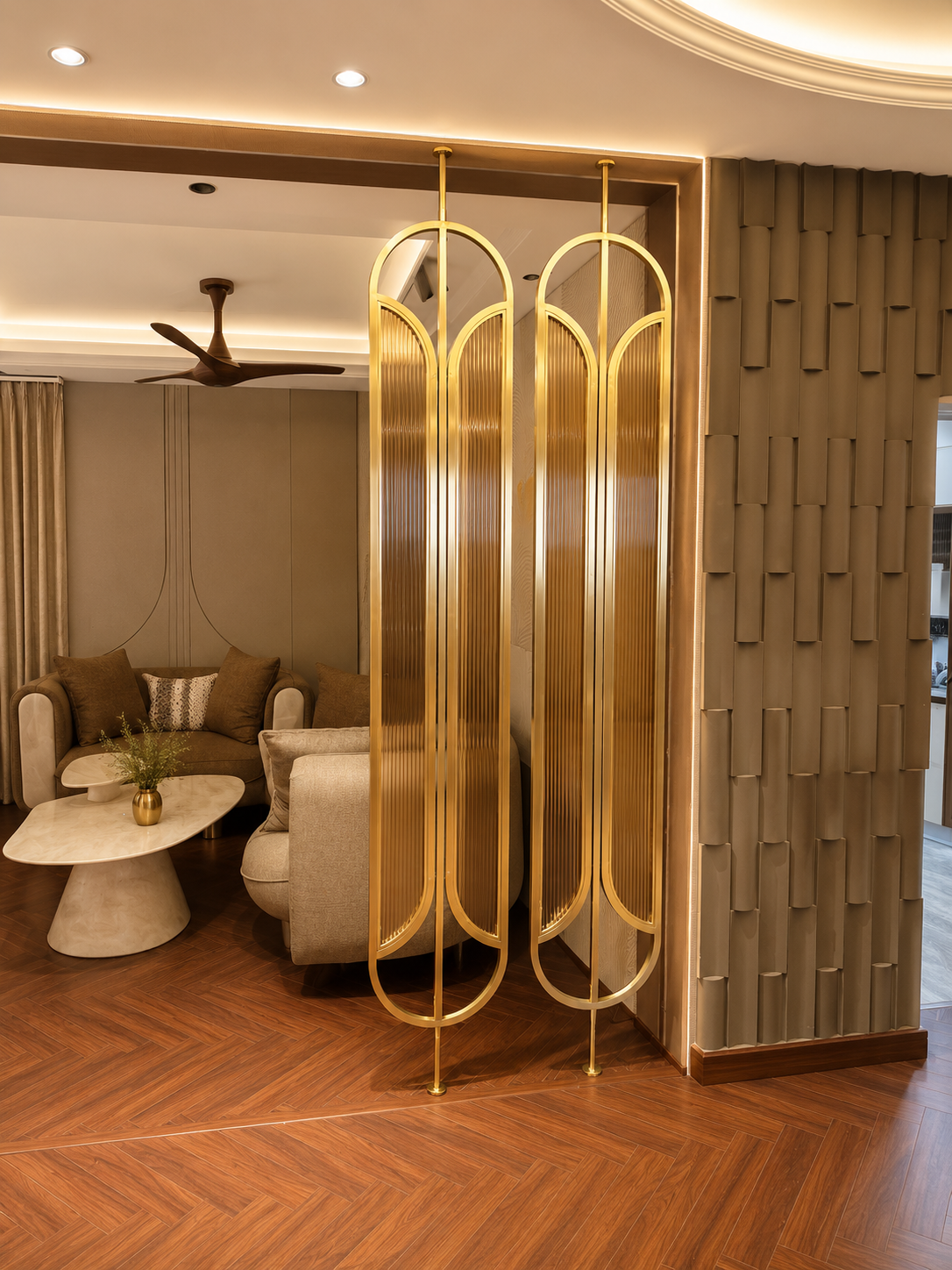 Champagne Wave Partition
